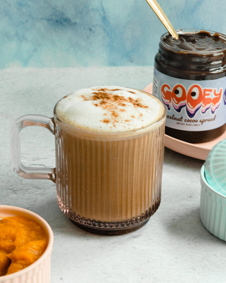 Gooey Pumpkin Spice Latte – Gooey Snacks