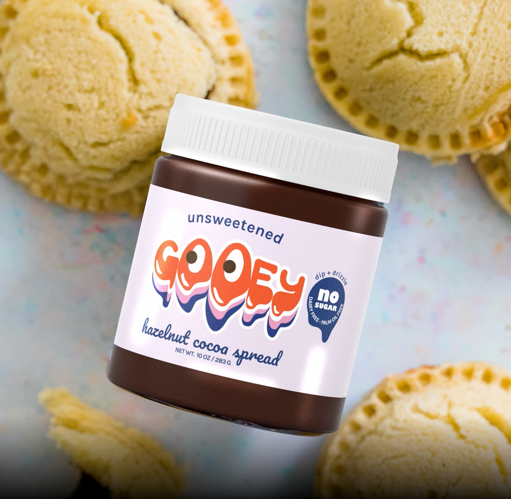 NEW! Unsweetened Gooey Hazelnut Cocoa Spread